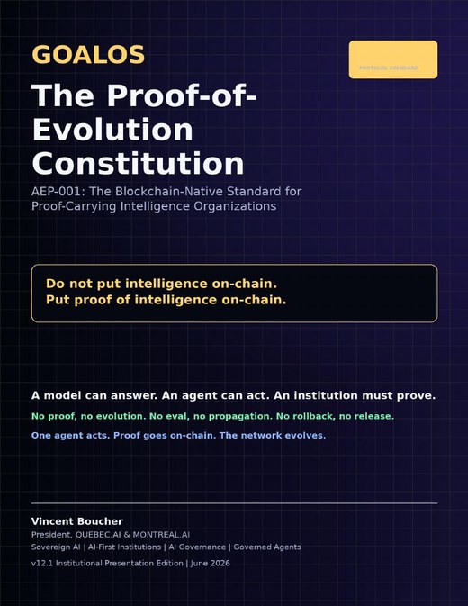 Cover of AEP-001: Proof-of-Evolution Constitution
