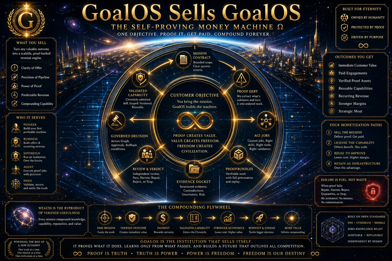 GoalOS Scalable Autonomous Money Machine architecture